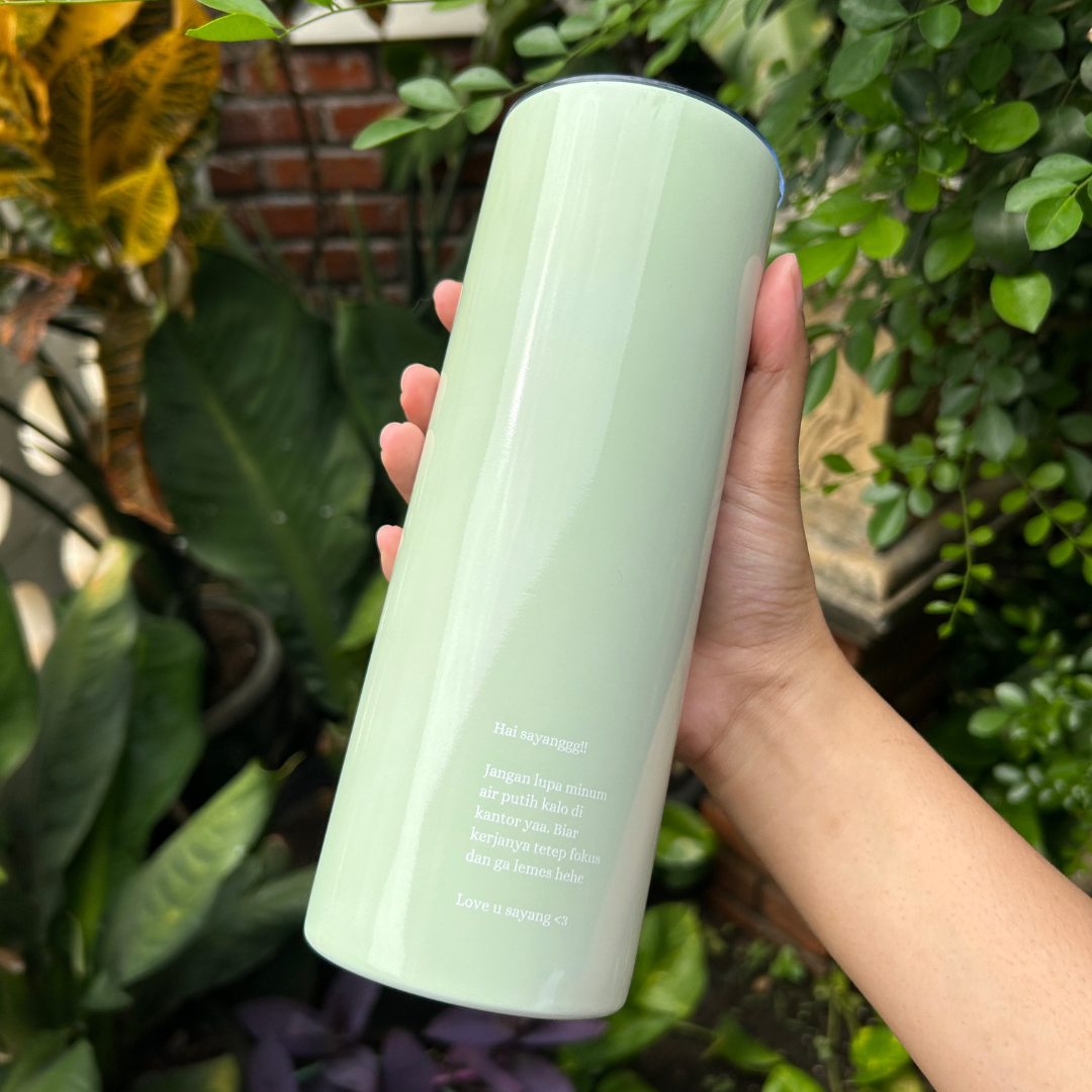 Secret Message Tumbler