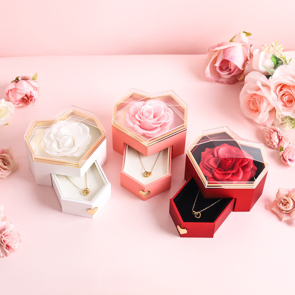 Blooming Heart Jewelry Box