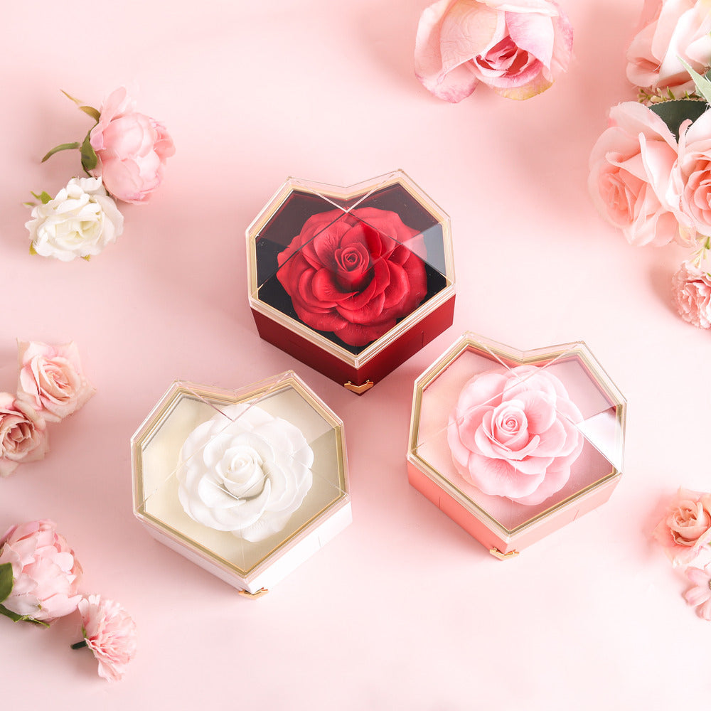 Blooming Heart Jewelry Box