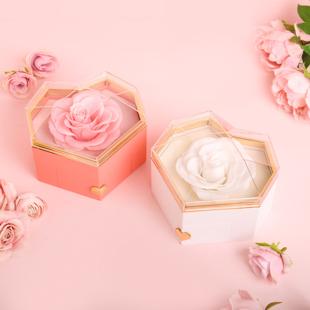 Blooming Heart Jewelry Box